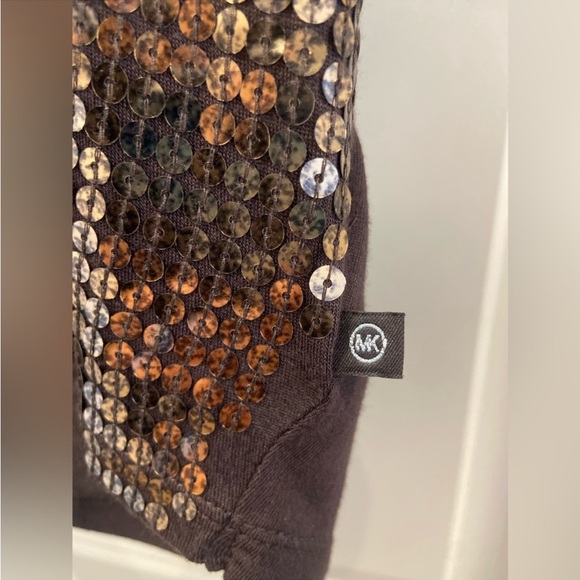 MICHAEL KORS Sequin Top size 1X - Picture 10 of 10